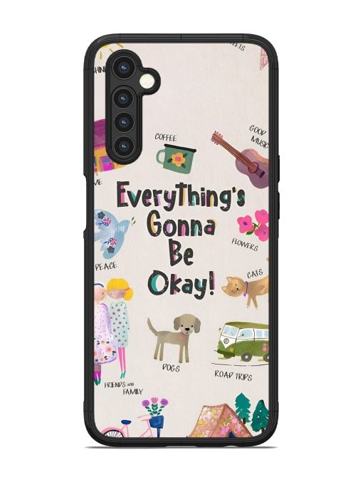 Sunshine And Smiles Glossy Soft Edge Case for Realme 6 Chachhi