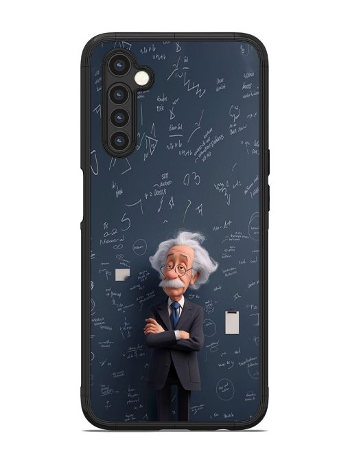 Albert Einstein Glossy Soft Edge Case for Realme 6 Chachhi