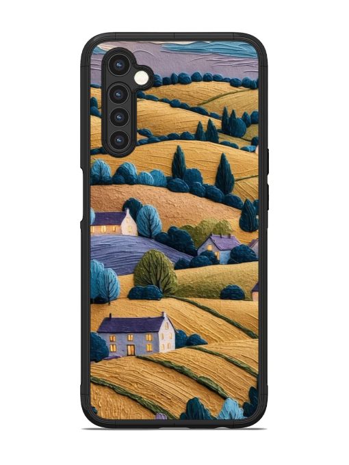 Rolling Hilltop Haven Glossy Soft Edge Case for Realme 6 Chachhi