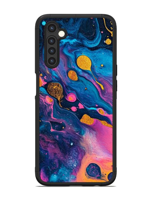 Cosmic Swirl Glossy Soft Edge Case for Realme 6 Chachhi