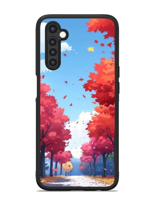 Autumn'S Embrace Glossy Soft Edge Case for Realme 6 Chachhi