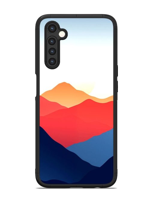 Sunset Peaks Glossy Soft Edge Case for Realme 6 Chachhi