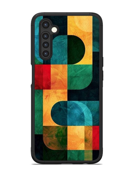 Geometric Harmony Glossy Soft Edge Case for Realme 6 Chachhi