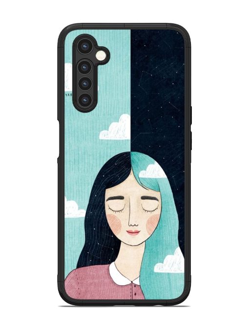 Between Day And Night Glossy Soft Edge Case for Realme 6 Chachhi