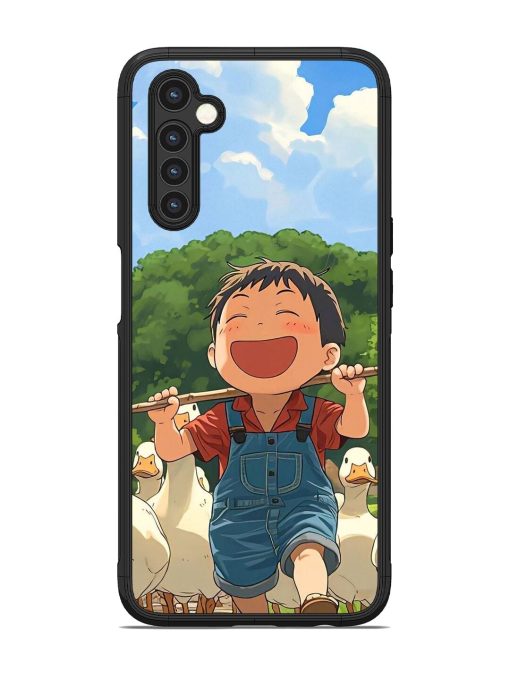 Duck Parade Glossy Soft Edge Case for Realme 6 Chachhi