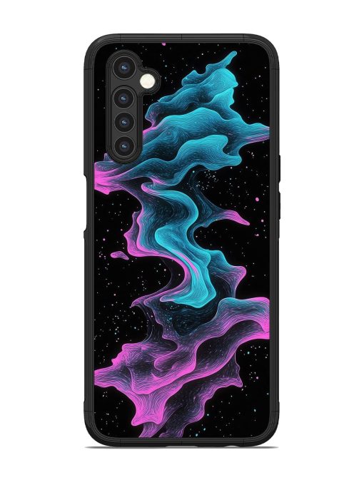 Cosmic Currents Glossy Soft Edge Case for Realme 6 Chachhi