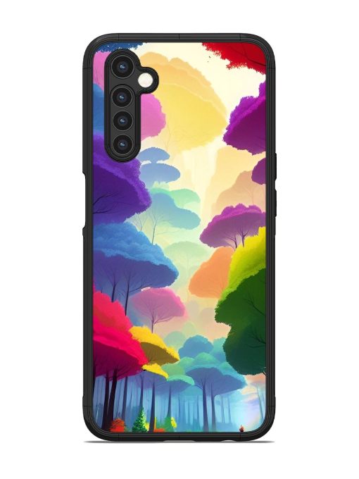 Rainbow Road Glossy Soft Edge Case for Realme 6 Chachhi