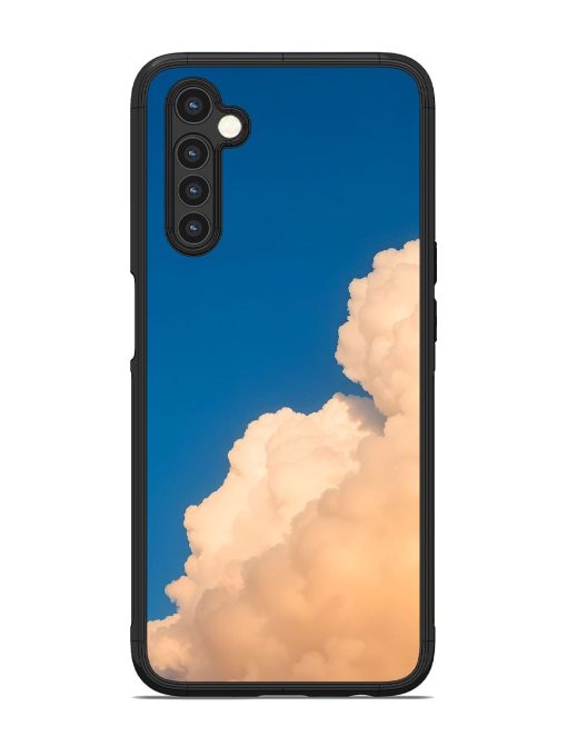 Golden Cloudscape Glossy Soft Edge Case for Realme 6 Chachhi