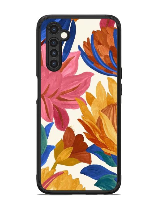 Blooming Tapestry Glossy Soft Edge Case for Realme 6 Chachhi