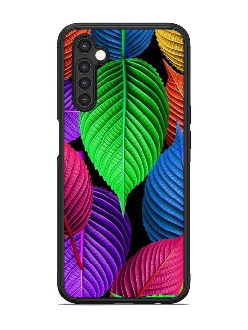 Rainbow Leaf Symphony Glossy Soft Edge Case for Realme 6 Chachhi