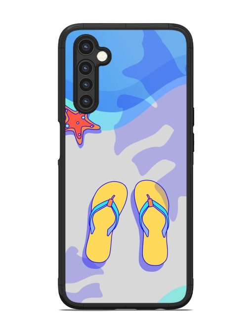 Sandy Toes And Salty Seas Glossy Soft Edge Case for Realme 6 Chachhi