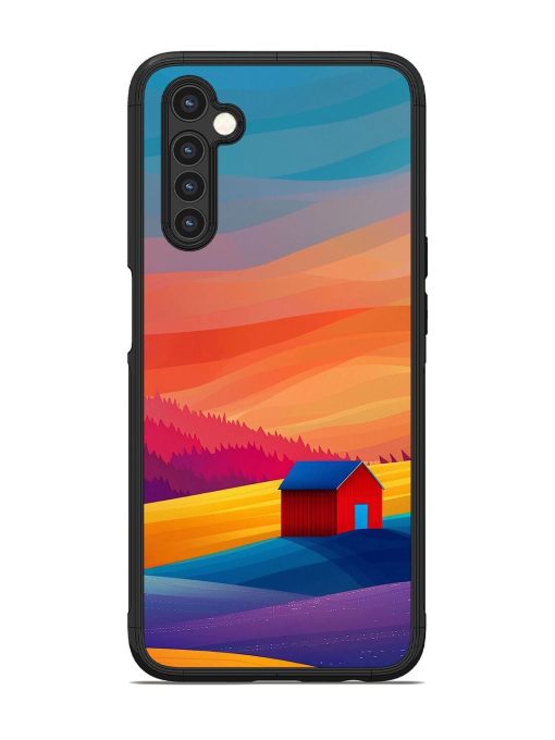 Sunset Solitude Glossy Soft Edge Case for Realme 6 Chachhi