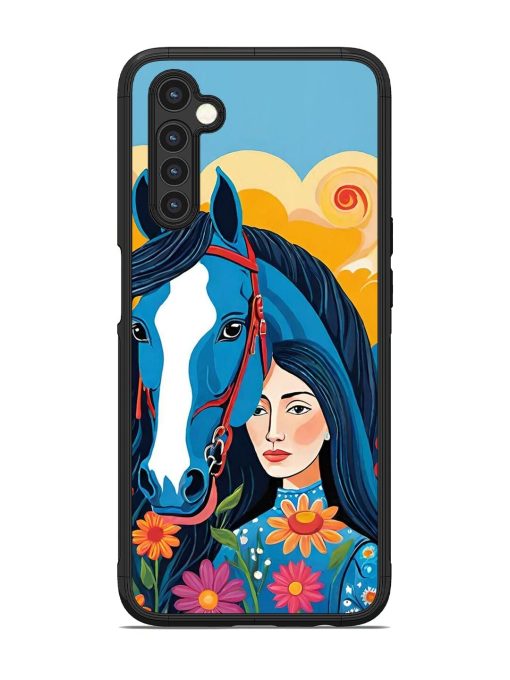 Equine Enchantment Glossy Soft Edge Case for Realme 6 Chachhi