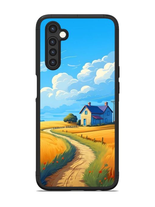 Countryside Cottage Glossy Soft Edge Case for Realme 6 Chachhi