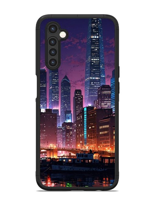 Neon Nightscape Glossy Soft Edge Case for Realme 6 Chachhi