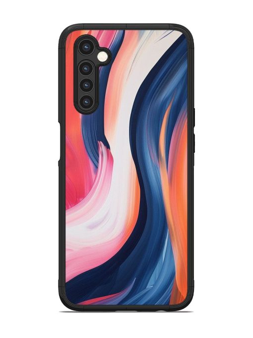 Whirling Hues Glossy Soft Edge Case for Realme 6 Chachhi