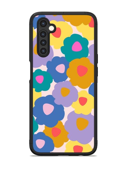 Flower Power Glossy Soft Edge Case for Realme 6 Chachhi