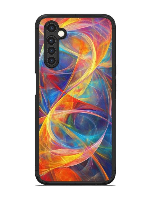 Cosmic Currents Glossy Soft Edge Case for Realme 6