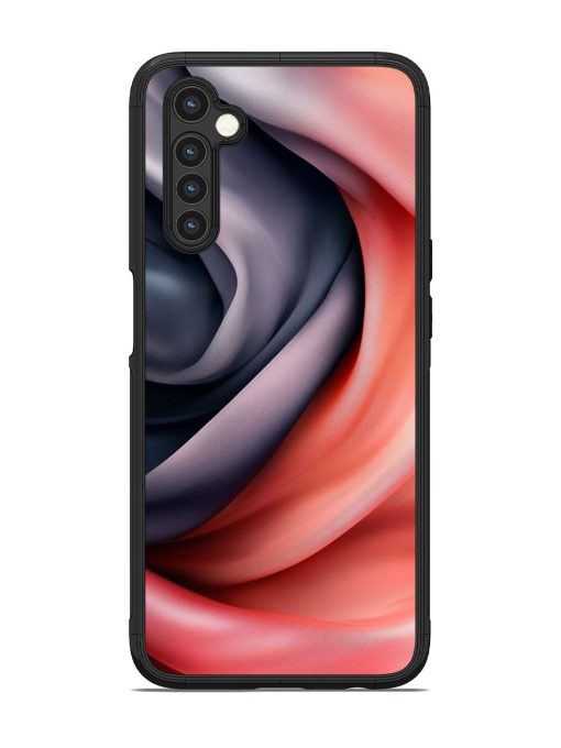 Swirling Silk Glossy Soft Edge Case for Realme 6 Chachhi