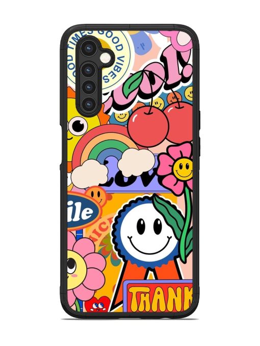 Good Times Good Vibes Glossy Soft Edge Case for Realme 6