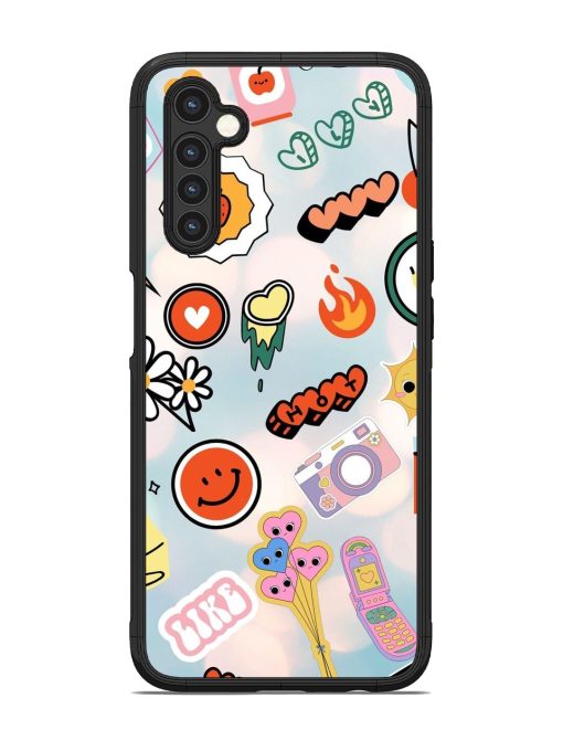 Cheerful Glossy Soft Edge Case for Realme 6 Chachhi