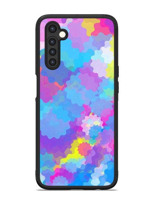 Psychedelic Cloud Burst Glossy Soft Edge Case for Realme 6 Chachhi