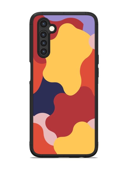 Gooey Color Chaos Glossy Soft Edge Case for Realme 6 Chachhi