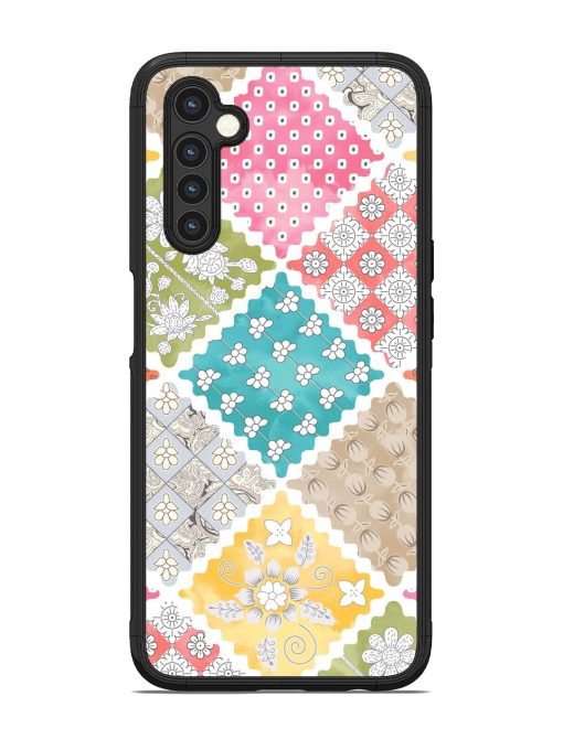 Patchwork Dreamscape Glossy Soft Edge Case for Realme 6 Chachhi