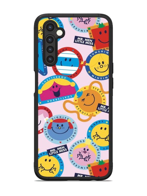 Whimsical Mr. Men & Little Miss Glossy Soft Edge Case for Realme 6 Chachhi