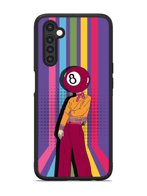 Eight Ball Fashionista Glossy Soft Edge Case for Realme 6 Chachhi