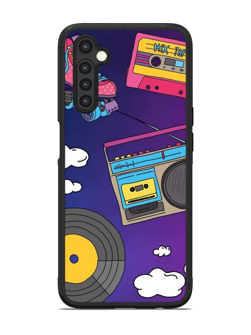 Retro Vibes Glossy Soft Edge Case for Realme 6