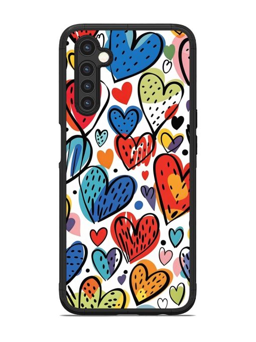 Heartfelt Harmony Glossy Soft Edge Case for Realme 6 Chachhi