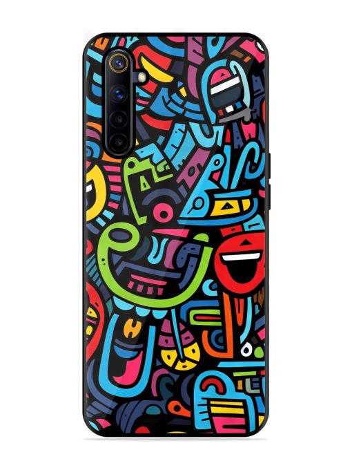 Doodlephoria Glossy Soft Edge Case for Realme 6I Chachhi