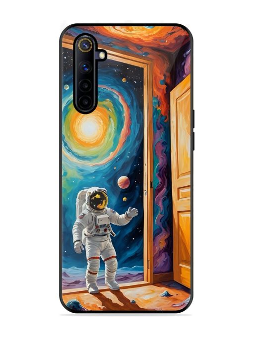 Artistic Space Glossy Soft Edge Case for Realme 6I Chachhi