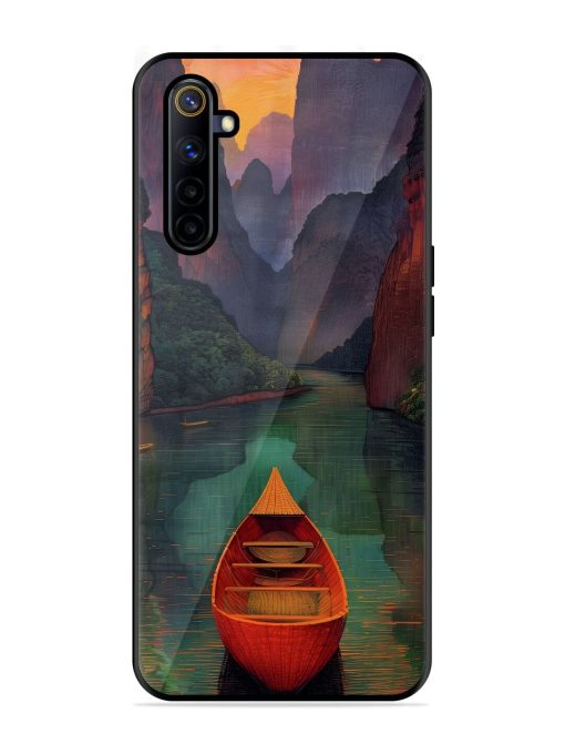 Serene Passage Glossy Soft Edge Case for Realme 6I Chachhi