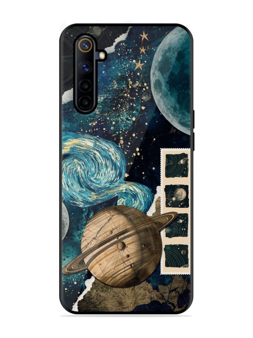 Celestial Tapestry Glossy Soft Edge Case for Realme 6I Chachhi