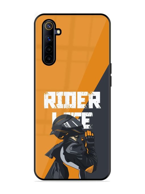 Ride Never Ends Glossy Soft Edge Case for Realme 6I