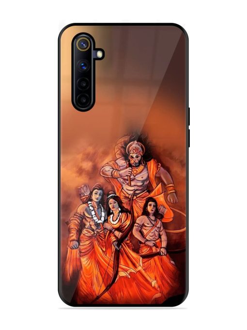 Sita Ram Glossy Soft Edge Case for Realme 6I Chachhi