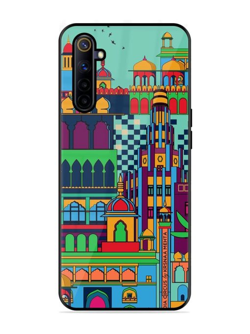 Indian Tapestry Glossy Soft Edge Case for Realme 6I Chachhi