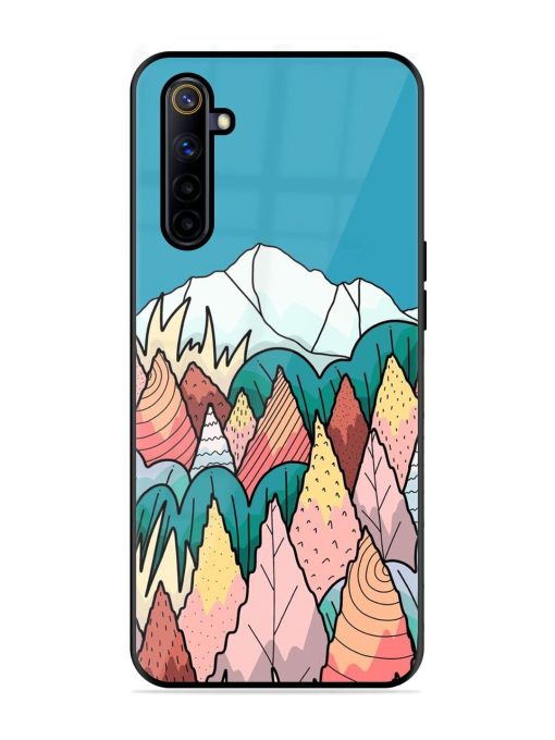 Mountain Dreamscape Glossy Soft Edge Case for Realme 6I Chachhi