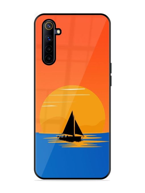 Sunset Sail Glossy Soft Edge Case for Realme 6I