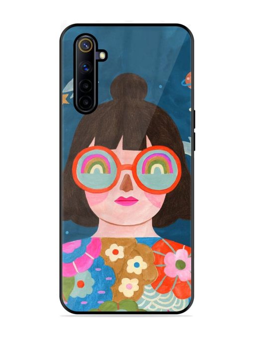 Dreamscape Vision Glossy Soft Edge Case for Realme 6I Chachhi