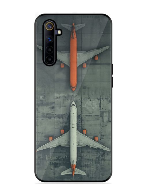 Grounded Giants Glossy Soft Edge Case for Realme 6I Chachhi