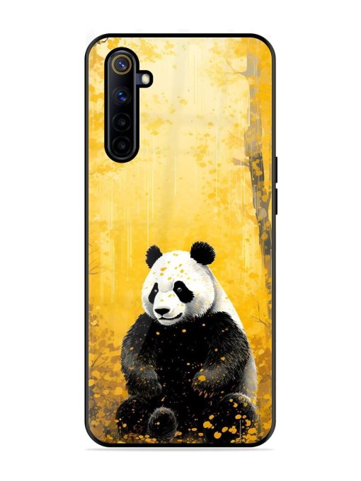 Golden Solitude Glossy Soft Edge Case for Realme 6I Chachhi