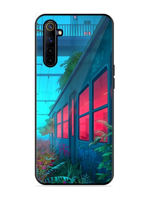 Urban Jungle Glossy Soft Edge Case for Realme 6I Chachhi