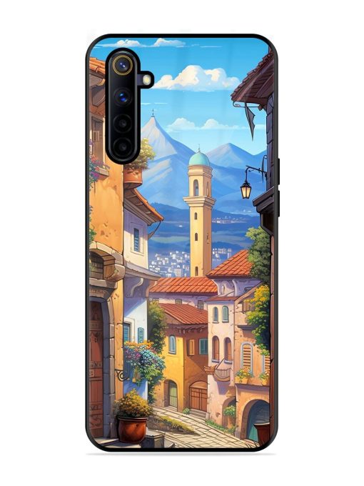 Tuscan Twilight Glossy Soft Edge Case for Realme 6I Chachhi