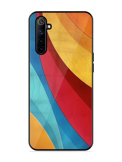 Curving Canvas Glossy Soft Edge Case for Realme 6I