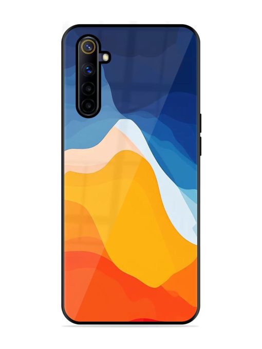 Liquid Landscape Glossy Soft Edge Case for Realme 6I Chachhi