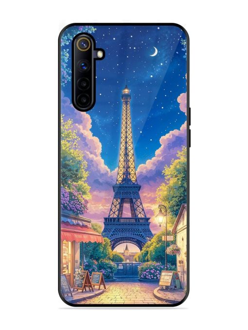 Twilight In Paris Glossy Soft Edge Case for Realme 6I Chachhi