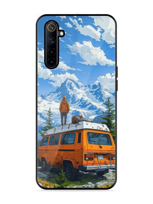 Mountaintop Solitude Glossy Soft Edge Case for Realme 6I Chachhi